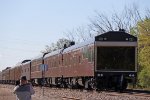 CP "Sandford Fleming" brings up the rear of the "Final Spike Steam Tour"